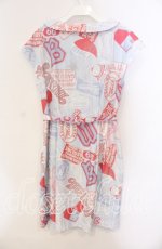 画像3: 【SALE】MILK / Patch girlワンピース  サックス O-25-09-13-004-ML-OP-IG-ZT091 (3)