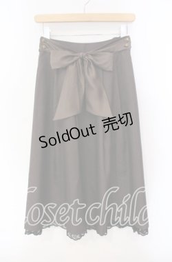 画像1: axes femme / タックデザインミディスカート M ブラウン O-25-09-13-055-AX-SK-OW-OS