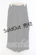 axes femme / 2WAYカーゴパンツ F クロ O-25-09-13-061-AX-PA-OW-OS