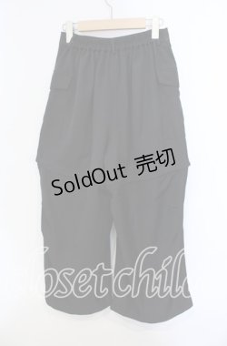 画像2: axes femme / 2WAYカーゴパンツ F クロ O-25-09-13-061-AX-PA-OW-OS