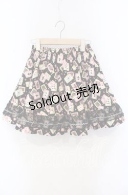 画像1: GOTHその他 / トランプ柄スカート  マルチカラー O-25-09-13-065-EL-SK-OW-OS