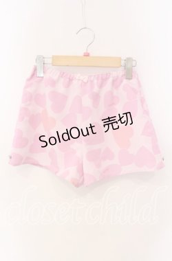 画像1: MILK / ロックンハートパンツ  ピンク O-25-09-13-066-ML-PA-IG-OS