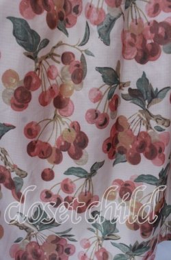 画像2: Jane Marple Dans Le Salon / Winter cherries panel skirt M ピンク系 O-25-09-13-067-JM-SK-IG-OS