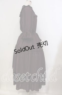 画像3: Physical Drop / 前釦スクエアドレス  パープル O-25-09-13-071-LO-OP-OW-OS