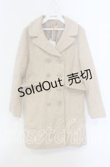 Fi.n.t / ダブル釦レトロジャケットコート  ベージュ O-25-09-13-007-CA-CO-IG-ZT-C022