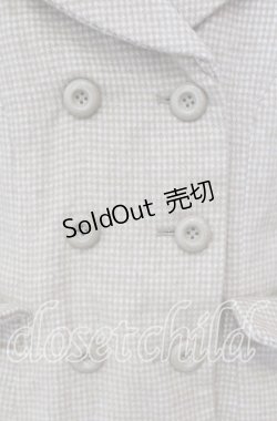 画像2: Fi.n.t / ダブル釦レトロジャケットコート  ベージュ O-25-09-13-007-CA-CO-IG-ZT-C022