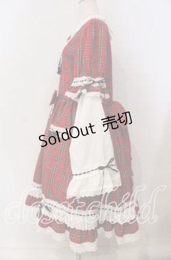 画像4: LIEF / LIEF in The Dreamワンピース XL レッドタータン O-25-09-13-076-LO-OP-OW-OS