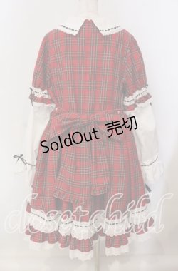 画像5: LIEF / LIEF in The Dreamワンピース XL レッドタータン O-25-09-13-076-LO-OP-OW-OS