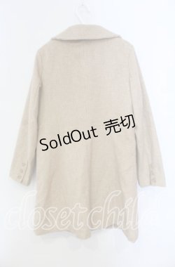 画像3: Fi.n.t / ダブル釦レトロジャケットコート  ベージュ O-25-09-13-007-CA-CO-IG-ZT-C022