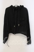 axes femme / ポケット付シアーパーカー F クロ O-25-09-13-080-AX-TO-OW-ZT0916B