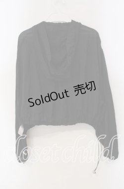 画像2: axes femme / ポケット付シアーパーカー F クロ O-25-09-13-080-AX-TO-OW-ZT0916B