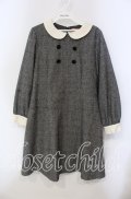 Fi.n.t / グレンチェックワンピース  グレー O-25-09-13-084-CA-OP-IG-OS