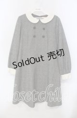 Fi.n.t / グレンチェックワンピース  グレー O-25-09-13-084-CA-OP-IG-ZT093