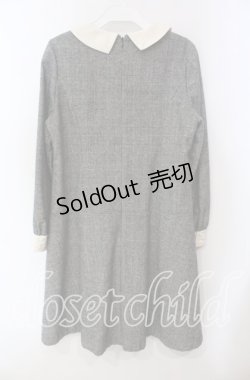 画像3: Fi.n.t / グレンチェックワンピース  グレー O-25-09-13-084-CA-OP-IG-ZT093