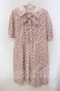 画像1: Jane Marple / Harmony cross stitch collar dress ドレス M アカ O-25-09-13-086-JM-OP-IG-OS (1)