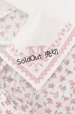 画像3: Jane Marple / Harmony cross stitch collar dress ドレス M アカ O-25-09-13-086-JM-OP-IG-OS