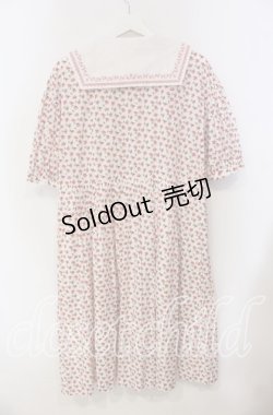 画像4: Jane Marple / Harmony cross stitch collar dress ドレス M アカ O-25-09-13-086-JM-OP-IG-OS