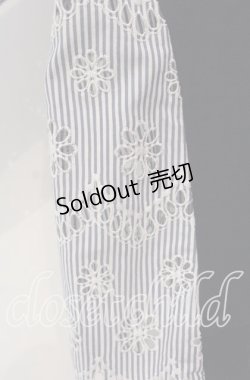 画像2: Jane Marple Dans Le Salon / Compact fleece scallop lace sweatshirt スウェット M ネイビー O-25-09-13-089-JM-TO-IG-ZT093