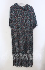 画像3: 【SALE】Jane Marple / Wild cherry gather dress ドレス M ネイビー O-25-09-13-091-JM-OP-IG-ZT100 (3)