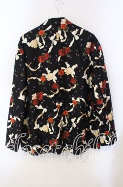画像3: PINK HOUSE / little sunny bite × pink house Flower print big jacket  クロ O-25-09-13-101-LO-JA-IG-OS