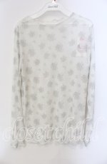 画像1: 【SALE】m petit by misako / 花柄シアープルオーバー M アイボリー O-25-09-13-103-LO-TO-OW-ZT099 (1)