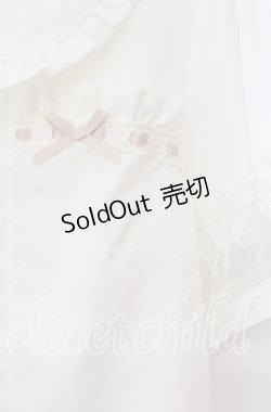 画像2: LIZ LISA / レースパフブラウス 0 アイボリー O-25-09-13-104-LO-BL-OW-OS