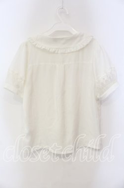 画像3: LIZ LISA / レースパフブラウス 0 アイボリー O-25-09-13-104-LO-BL-OW-OS