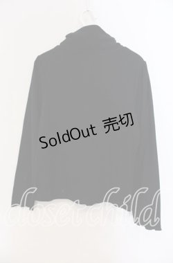 画像3: axes femme / レース切替リブタートル  クロ O-25-09-13-011-AX-TO-IG-OS