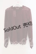 axes femme / フラワー総レースインナー  ワイン O-25-09-13-026-AX-TO-IG-OS