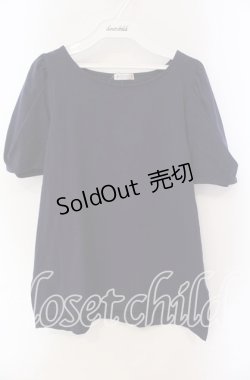 画像1: axes femme / レース襟set Tシャツ【Tシャツ単品】 M ネイビー O-25-09-13-027-AX-TS-IG-ZT082