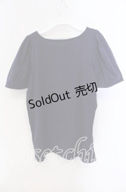 画像2: axes femme / レース襟set Tシャツ【Tシャツ単品】 M ネイビー O-25-09-13-027-AX-TS-IG-ZT082