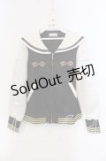 【SALE】Shirley Temple / カトラリージャケット  クロ×アイボリー O-25-09-13-029-ET-JA-IG-ZT378