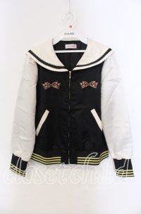 Shirley Temple / カトラリージャケット  クロ×アイボリー O-25-09-13-029-ET-JA-IG-ZT378