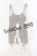 axes femme / ブーケレースキャミチュニック F ブラウン O-25-09-13-030-AX-TO-OW-OS