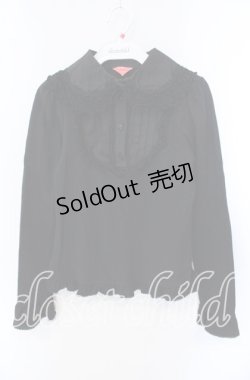 画像1: BABY,THE STARS SHINE BRIGHT / 丸衿ヨークプルオーバー（2023）  クロ O-25-09-15-032-BA-TO-IG-OS