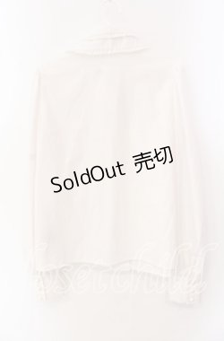 画像3: Jamie エーエヌケー / ダブルカラーブラウス  シロ O-25-09-15-034-LO-BL-IG-OS