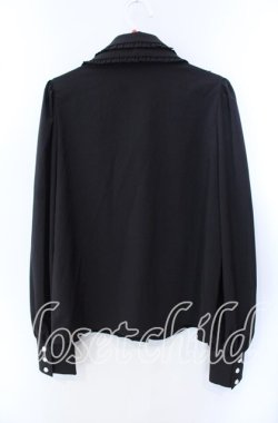 画像3: Jamie エーエヌケー / ダブルカラーブラウス  クロ O-25-09-15-035-LO-BL-IG-OS