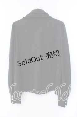 画像3: Jamie エーエヌケー / ダブルカラーブラウス  クロ O-25-09-15-035-LO-BL-IG-OS