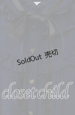 画像2: axes femme / ブラウス風カットソー M ネイビー O-25-09-15-047-AX-TO-OW-OS