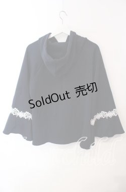 画像3: axes femme / 花粉ガードフレア袖ケープ F ネイビー O-25-09-15-051-AX-TO-OW-OS