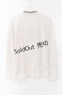 画像3: axes femme / タイ付きブラウス風プルオーバー M キナリ O-25-09-15-055-AX-TO-OW-OS