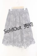 axes femme / ぼかし柄プリーツスカート M パープル O-25-09-15-061-AX-SK-OW-OS