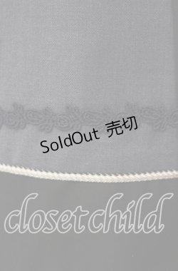 画像2: axes femme POETIQUE / バイカラープリーツスカート M グレー×クロ O-25-09-15-062-AX-SK-OW-OS