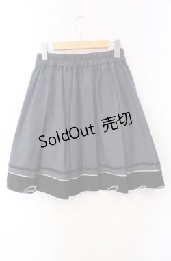 画像3: axes femme POETIQUE / バイカラープリーツスカート M グレー×クロ O-25-09-15-062-AX-SK-OW-OS
