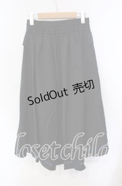 画像3: axes femme / ジップ×フィッシュテールスカート M クロ O-25-09-15-063-AX-SK-OW-OS