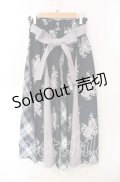 axes femme / パッチワークミディスカート M ネイビー O-25-09-15-065-AX-SK-OW-OS