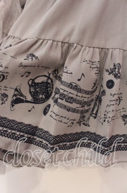 画像2: axes femme / 裾楽器ptチュールレイヤードスカート M グレー O-25-09-15-072-AX-SK-OW-OS