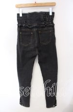 画像3: 【SALE】LIZ LISA / ハイウエストスキニーパンツ  クロ O-25-09-15-084-LO-PA-IG-ZT378 (3)