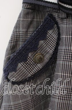 画像2: axes femme / グレンチェックショートパンツ M ネイビー O-25-09-15-086-AX-PA-OW-OS