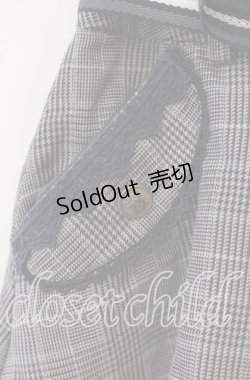 画像2: axes femme / グレンチェックショートパンツ M ネイビー O-25-09-15-086-AX-PA-OW-OS